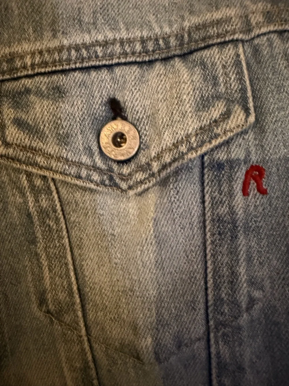 AUTHENTIC VINTAGE REPLAY JEANS MADE IN ITALY DENIM JACKET XS EXCELLENT CONDITION - Picture 6 of 8